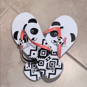 Justice Panda Sandals
